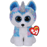 ราคา ตุ๊กตา TY Beanie Boos HELENA husky with horn size regular NEW (2143342351)