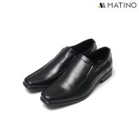 ราคา MATINO SHOES รองเท้าหนังชาย รุ่น MNS B 3027 BLACK (12620946017)