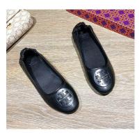 ราคา พร้อมส่ง Tory Burch ใหม่ รองเท้าส้นแบน หัวกลม พื้นนิ่ม สําหรับผู้หญิง (20093174411)