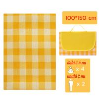 ราคา Prakan เสื่อปูนั่งกระเป๋าถือแบบพกพา ผ้าอ๊ออกซ์ฟอร์ด ผ้าปิคนิค แผ่นปิคนิค กันน้ำกันความชื้น ผ้าชายหาด พกพาสะดวก (12416455724)