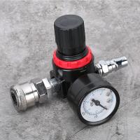ราคา Air Compressor Regulator 1 4 Air Pressure Regulator Gauge Regulating Valve Compressor For Spray Gun (19108418360)