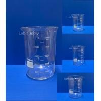 ราคา Czech Beaker low form 250 600 1000 ml บีกเกอร์แก้ว ขนาด 250 600 1000 มล เนื้อแก้ว Borosilicate glass 3 3 (18040541254)