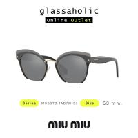 ราคา ลดกระหน่ำ แว่นกันแดด Miu Miu รุ่น MU53TS ทรง Cat Eye สีดำ สุดคลาสสิค (20479344782)