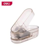 ราคา Deli ที่เจาะกระดาษ เครื่องเจาะกระดาษ เครื่องเจาะรูกระดาษ ที่เจาะรู กรอบแบบใส มองเห็นตำแหน่งเจาะได้แม่นยำ Hole Puncher (20086597846)