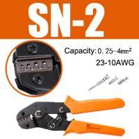 ราคา Sn 02c Sn 28b 48b มินิมือจีบเครื่องมือ0 25 2 5Mm ปรับ Crimper คีมชนิดปลั๊ก (20321237545)