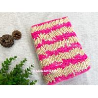 ราคา ด้าย ผูกข้อมือ สีชมพูเข้ม สีหวานจับใจ ไหม มัดมือ ด้ายสายสิญจน์ ลูกปัดสีครีม 5 เม็ด ครูบาบุญชุ่ม (20072079731)