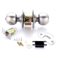 ราคา ลูกบิด ลูกบิดประตู สแตนเลส ลูกบิดประตูห้อง ลูกบิดประตูบ้าน รุ่นไม่มีกุญแจ (20979193923)