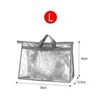 ราคา ถุงเก็บกระเป๋า PVC กันฝุ่นโปร่งใส กระเป๋ากันฝุ่น ถุงเก็บกระเป๋า รักษาทรง ที่เก็บกระเป๋า ถุงกันฝุ่นกระเป๋า ถุงใส่กระเป๋า พลาสติกคลุมกระเป๋ากันฝุ่น กันฝุ่น ความชื้น กันน้ำ กันฝุ่น XPH150 (19123494567)