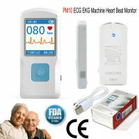 ราคา CONTEC PM10 ECG แบบพกพา EKG Monitor บลูทูธ Heart Beat Monitor แอลซีดี USB ECG CE สีขาว (2359994180)