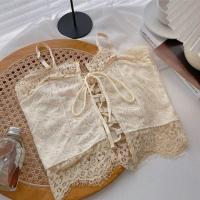 ราคา พร้อมส่งจากไทย 19992 เสื้อสายเดี่ยว ลูกไม้ ผ้านิ่ม ดีเทลเชือกผูกหน้า น่ารักมาก เซ็กซี่สุดๆ (21066786658)