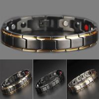 ราคา กำไลแม่เหล็กเพื่อสุขภาพและกำไลข้อมือผู้ชายสร้อยข้อมือพลังงานสุขภาพเครื่องประดับสร้อยข้อมืออุปกรณ์ดูแลสุขภาพสแตนเลสแม่เหล็กไบโอป้องกันความเหนื่อยล้าป้องกันรังสี (534510954)