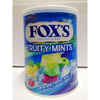 ราคา ลูกอม FOXS กระป๋อง 180 กรัม ลูกอมรสผลไม้ (18451230327)