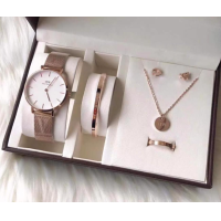 ราคา นาฬิกาข้อมือ นาฬิกาแฟชั่ Daniel Wellington Classic DW watch women Petite 32mm DW00100163 แท้จริง 100 Gift set (21038351618)