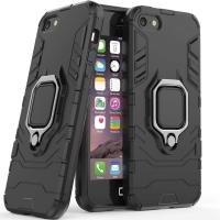 ราคา IPhone 5 5S SE 2020เคสโทรศัพท์ซิลิโคน TPU และ Hard PC เกราะกันกระแทกแหวนที่วางแบบโลหะเคสโทรศัพท์ (7979812032)