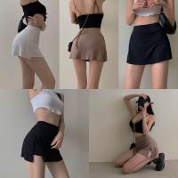 ราคา Tennis skirt กระโปรงเทนนิส กระโปรงสั้น ใส่แฟชั่นหรือใส่กับชุดว่ายน้ำ (19799089368)