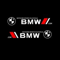 ราคา กระโปรงด้านร่างกายรถ1คู่สติ๊กเกอร์ไวนิลกันน้ำสำหรับ BMW 5 Series 3 Series 1ซีรีส์7 X1x2x3x4x5x6x7สติกเกอร์ติดรถยนต์รูปกีฬาตัวถังรถการตกแต่ง DIY รถ (17734066617)
