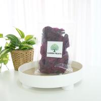 ราคา Dried Red Dragon Fruits No Sugar แก้วมังกรแดงอบแห้ง ไม่ใส่น้ำตาล 100 ผลไม้อบแห้ง เกรด A By Garden Fruits (13371335570)