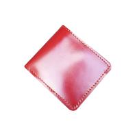 ราคา กระเป๋าสตางค์หนังวัวแท้ 100 หนังออยมีความมันเงา สีแดง หนังแท้ใช้งานได้นาน ลายผิวธรรมชาติของหนังวัว (21249879253)