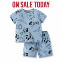 ราคา พร้อมส่ง ชุดเด็ก ชุดเซ็ทผู้หญิง ผู้ชาย ชุดเด็กผู้หญิง มิกกี้เมาส์ set เสื้อยืดมิกกี้เมาส์ กางเกง (19579731347)
