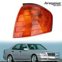 ราคา Areyourshop ไฟมุมซ้ายเปิดไฟสัญญาณสำหรับ Mercedes Benz C Class W202 1994 2000 Y (20307672952)