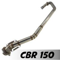 ราคา คอท่อเลส CBR150 ใส่ปลายโซนิค (21176110685)