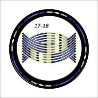 ราคา สติ๊กเกอร์ติดล้อรถจักรยานยนต์ 17 18 นิ้ว 16 ชิ้น สำหรับติดล้อรถยนต์ แถบสติกเกอร์สะท้อนแสง สำหรับติดล้อรถ (16857571678)