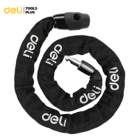 ราคา Deli โซ่คล้อง โซ่ล็อครถ กุญแจล็อคล้อ สายล็อคอเนกประสงค์ สายล็อครหัส Chain Lock (20910095206)