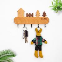 ราคา ที่แขวนกุญแจมินิมอล ที่แขวนกุญแจไม้ ไม้แฮนเมดสำหรับแขวนกุญแจ แบบติดผนัง (19989650435)