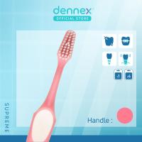 ราคา TePe Supreme แปรงสีฟัน ขนนุ่ม 2 ระดับ แปรงสีฟันเทเป้ สุพรีม 1 ด้าม by Dennex (870544588)