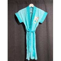 ราคา ชุดคลุมอาบน้ำเด็ก เสื้อคลุมอาบน้ำเด็ก เสื้อคลุมชายหาด ผ้าขนหนู ขนาดFree size ปักลายหมี เด็ก4 10 ขว (5961888053)