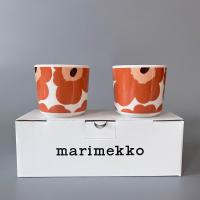 ราคา พร้อมส่ง marimekko oiva mug 2pcs in apricot (21041474746)