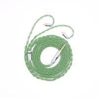 ราคา XINHS 8แกน5N OCC สีเขียวลูกอมเคเบิ้ล3 5 2 5 4 4มิลลิเมตรเสียบกับ Mmcx 0 78มิลลิเมตร Qdc tfz สำหรับ CIEM VX ZAX C12 CA16 MK3 KZ (15379798168)