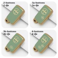 ราคา กล่องกุญแจรีโมทโตโยต้า ฝาครอบกุญแจ camry landcruiser rav4 prado อุปกรณ์เสริมของโตโยต้า พวงกุญแจโตโยต้า (21008798800)