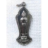 ราคา เหรียญพระปางห้ามสมุทร พระร่วง วัดพระศรีรัตนมหาธาตุราชาวรวิหาร จ สุโขทัย ลาภผลพูนทวี ปี2535 กะไหล่เงิน (16436743559)