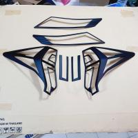 ราคา ครอบไฟหน้า ไฟท้าย Mitsubishi Pajero Sport สีดำด้าน ใส่ปี 2019 2024 (9383037810)