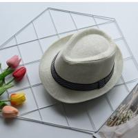 ราคา หมวกทรงปานามา 166 หมวกสานทรงไมเคิล หมวกแจ๊ส รุ่นปีกสั้น สายคาดลายทาง ส่งของทุกวัน พร้อมส่งจากไทย (19200780262)