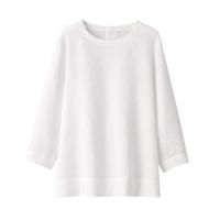 ราคา MUJI เสื้อลินิน แขนสามส่วน ORGANIC LINEN 3 4 SLEEVE BLOUSE เสื้อผู้หญิง (19160414693)