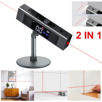 ราคา VOVA 2 ใน 1 ระดับเลเซอร์ดิจิตอลเอียงเลเซอร์โปรแทรกเตอร์ชนิด C เครื่องมือวัดเลเซอร์แบบชาร์จไฟได้ (19176479623)