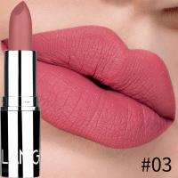 ราคา ลิปสติกเนื้อแมทกันน้ำลิปสติกกำมะหยี่8สีลิปสติกสีพื้นให้ความชุ่มชื้นเครื่องสำอางติดทนนานเซ็กซี่ไม่ติดทนนาน (13349038149)