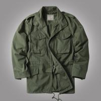 ราคา เสื้อแจ็กเก็ตใส่ทำงาน M65แบบหลายกระเป๋าสีเขียวทหารเสื้อฝนเสื้อแจ็คเก็ตยีนส์ อเมริกาแบบย้อนยุค OG107 (19790673146)