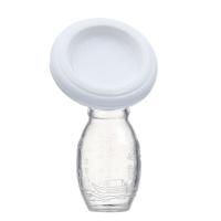 ราคา กรวยปั๊มนม พร้อมฝาปิด เครื่องปั้มนมสูญญากาศ ใช้ด้วยมือ ปลอดภัย Silicone Breast Pump Breast Milk Collector MY06 (16329694884)