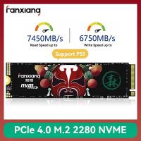 ราคา Fanxiang 7400เมกะไบต์ วินาที SSD NVMe 2280 M 2 2TB 1TB ฮาร์ดดิสก์สถานะของแข็ง PCIe4 0x4 2280 SSD ไดรฟ์สำหรับ PS5แล็ปท็อปเดสก์ท็อป (21170949848)