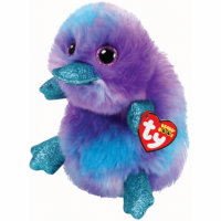 ราคา ตุ๊กตา TY Beanie Boos ZAPPY purpleplatypussize regular NEW (2143342352)