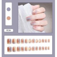 ราคา เล็บปลอม R241 R280 เล็บปลอมสำเร็จรูป เล็บปลอมกันน้ำ เล็บปลอมสำเร็จรูปกล่องละ 24 ชิ้น เล็บปลอมทาสีแล้ว เล็บปลอมสำเร็จรูป (13678671759)