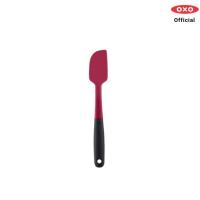 ราคา OXO ไม้พายซิลิโคน ขนาดเล็ก สีชมพู l เหมาะกับการทำอาหารหรือทำขนม ทนความร้อนได้สูงถึง 315 องศา ด้ามจับเป็นยางซิลิโคน (9417518)