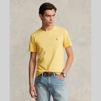 ราคา Sale Polo Ralph Lauren เสื้อยืดผู้ชาย Tee Custom Slim Fit Jersey Crewneck T Shirt รุ่น MNPOTSH1N821845 สีเหลือง (20809233285)