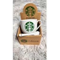 ราคา ถ้วยกาแฟสตาร์บัค พร้อมช้อนคนกาแฟ พร้อมกล่อง (21031006427)