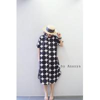 ราคา Bonus Drv ชุดเดรสผ้าคอตตอนญี่ปุ่น ปกเชิ้ต ชุดเดรสผ้าคอตตอนญี่ปุ่น เดรสคอปกเชิ้ต เดรสแขนสั้น ชุดเดรสลายดอท อก46 Bonus by Ananya เดรสใส่สะบาย ชุดเดรสใส่เที่ยว ชุดเดรสใส่สะบาย เดรสแฟชั่น (20496005863)