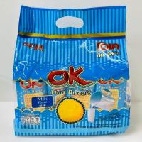 ราคา OK โอเค Thin Biscuit ทินบิสกิต ขนมปัง แผ่นบางกรอบ 6รส 25g x 12ซอง (21011287298)