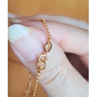 ราคา สร้อยมือเงิน925ITALY ชุบทองคำ18k ฝังเพชรCZเกรดสวย (20070659165)